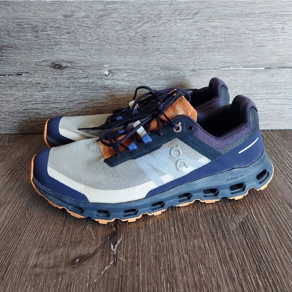 On Running Cloudvista Midnight/Copper, Women's Trail Running Sneakers Size 9.5